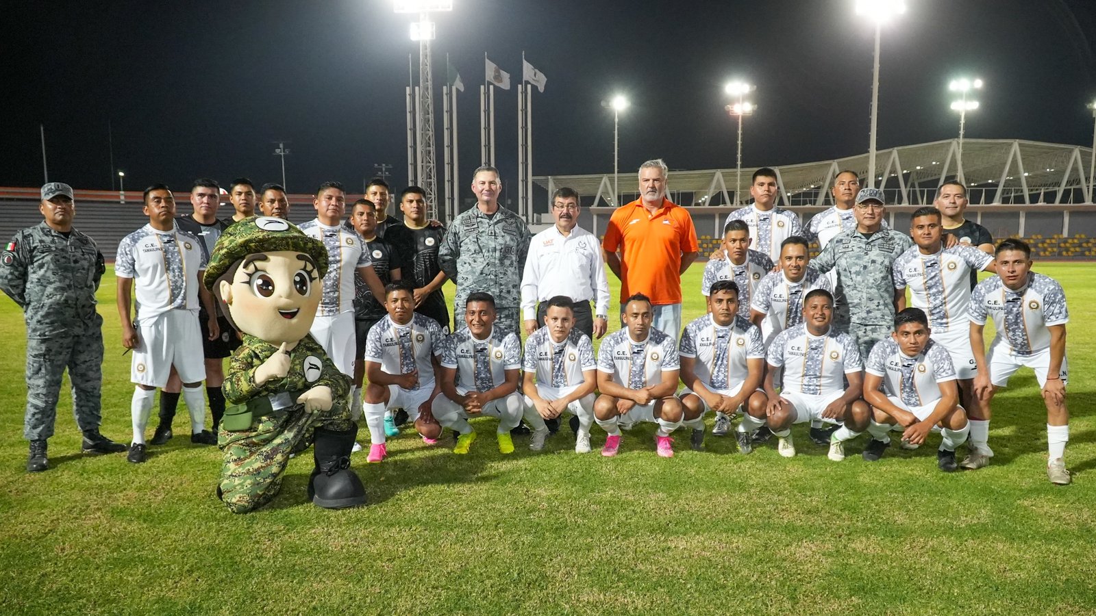 Correcaminos y Guardia Nacional fortalecen vínculos mediante jornada deportiva
